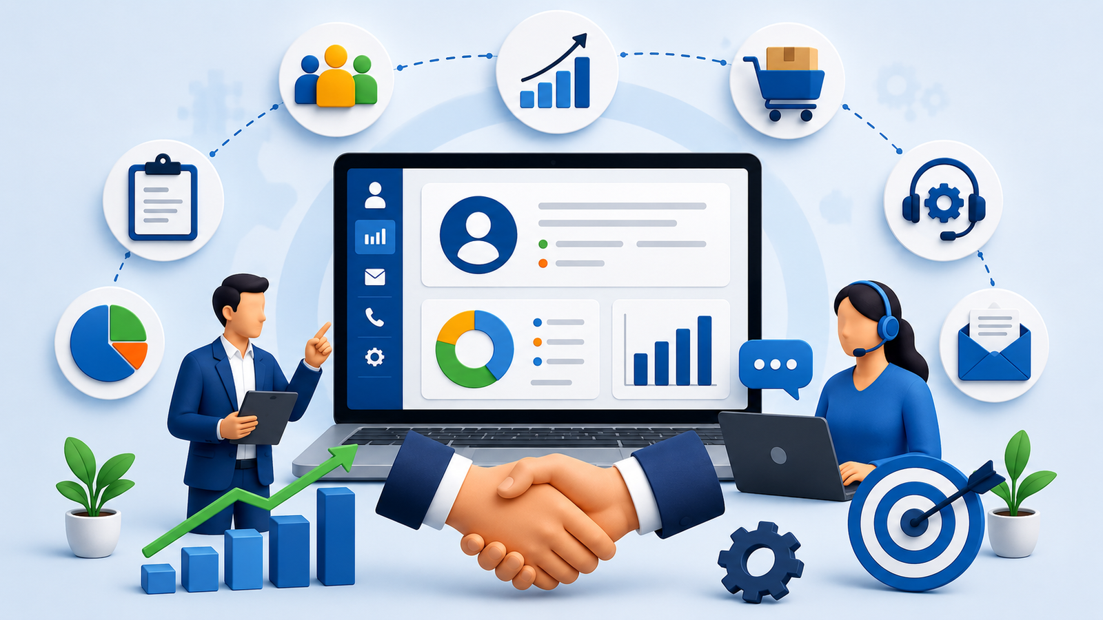 Client management softwareCRM DiracERP CRM Module in ERP: Features, Benefits, and How It Helps Businesses Grow