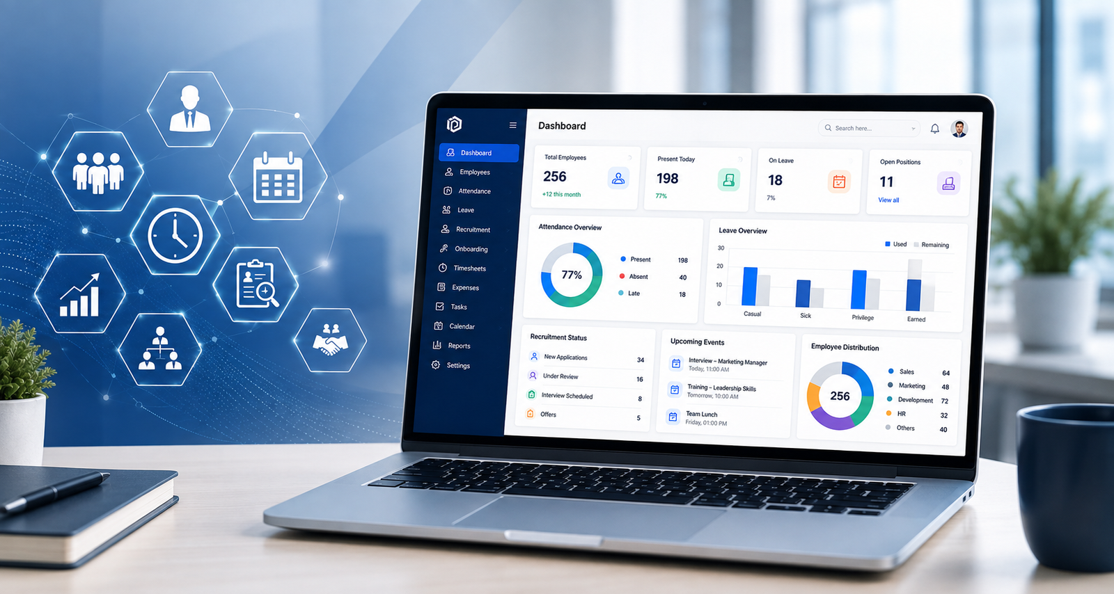 How an ERP System Helps HR Teams Improve Productivity and Employee Management